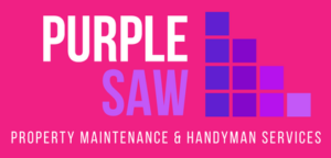 PurpleSaw logo pink dartford kent south east london handyman